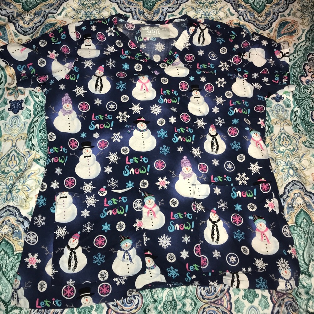 scrub top